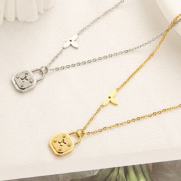 designer four-leaf clover necklace charm women pendant necklace stainless steel non fade jewelry 2023 wedding love gift long chain brand des, Silver
designer four-leaf clover necklace charm women pendant necklace stainless steel non fade jewelry 2023 wedding love gift long chain brand des, Silver