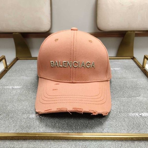 designer paris hole orange baseball cap fashion couple casual hat, Blue;gray