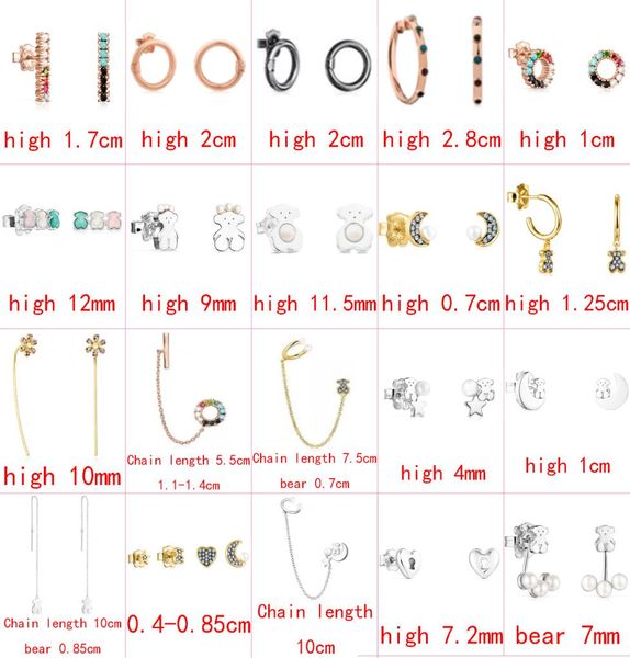2021 new style 100 925 sterling silver bear fashion classic exquisite ladies earrings pierced jewelry manufacturer direct s7729535, Golden;silver
2021 new style 100 925 sterling silver bear fashion classic exquisite ladies earrings pierced jewelry manufacturer direct s7729535, Golden;silver