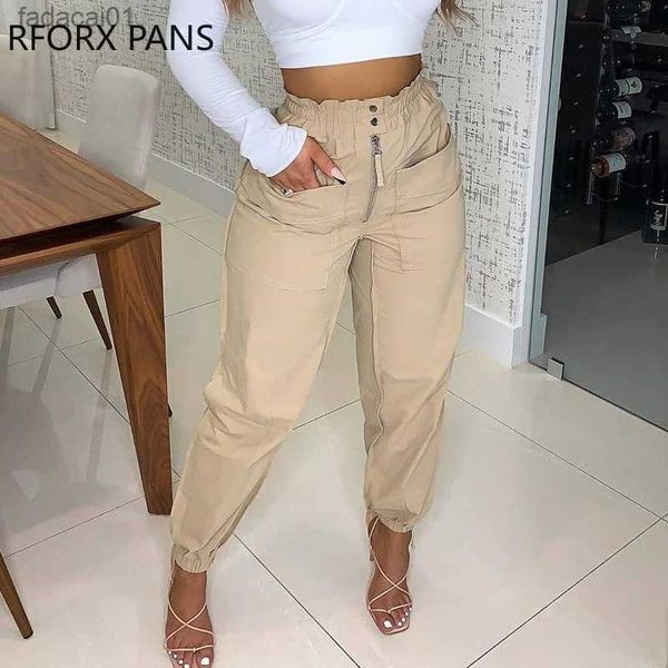 women pants zipper button pocket design shirring detail pants casual pants for women 2021 l230621, Black;white
women pants zipper button pocket design shirring detail pants casual pants for women 2021 l230621, Black;white