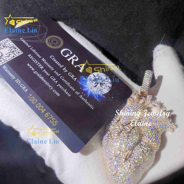 hip hop jewelry gra certificate 925 sterling silver custom vvs moissanite lions pendant
hip hop jewelry gra certificate 925 sterling silver custom vvs moissanite lions pendant