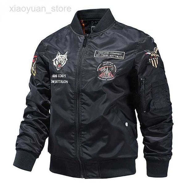 men's jackets 2021 new ma1 bomber jacket men spring autumn fashion embroidery casual baseball jacket coat men army tactics military jac, Black;brown
men's jackets 2021 new ma1 bomber jacket men spring autumn fashion embroidery casual baseball jacket coat men army tactics military jac, Black;brown