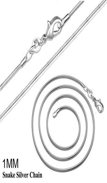 925 sterling silver plated 1mm flash snake chain silver chain necklace charm silver chain necklace9736807
925 sterling silver plated 1mm flash snake chain silver chain necklace charm silver chain necklace9736807