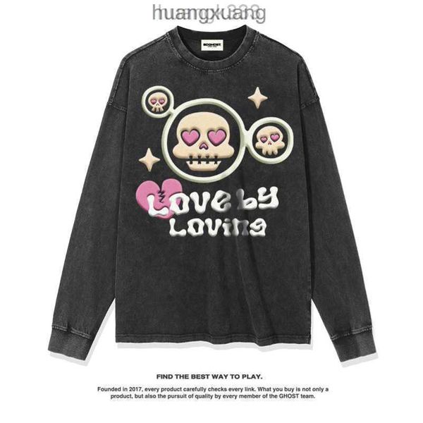 stussys autumn and winter new design american skeleton hand-painted print long sleeve t-shirt loose men's and women's underlay fas, White;black
stussys autumn and winter new design american skeleton hand-painted print long sleeve t-shirt loose men's and women's underlay fas, White;black
