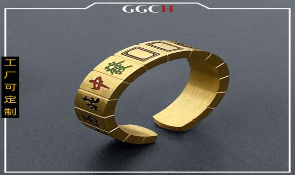 thirteen yao mahjong creative fashion titanium steel open ring men039s and women039s trend personality versatile ring jewelr8667772, Black
thirteen yao mahjong creative fashion titanium steel open ring men039s and women039s trend personality versatile ring jewelr8667772, Black