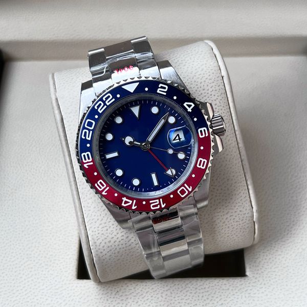 luxury men's watch designer watch batman cola watch automatic mechanical movement watch 904l steel luminous sapphire waterproof watch, Slivery;brown
luxury men's watch designer watch batman cola watch automatic mechanical movement watch 904l steel luminous sapphire waterproof watch, Slivery;brown