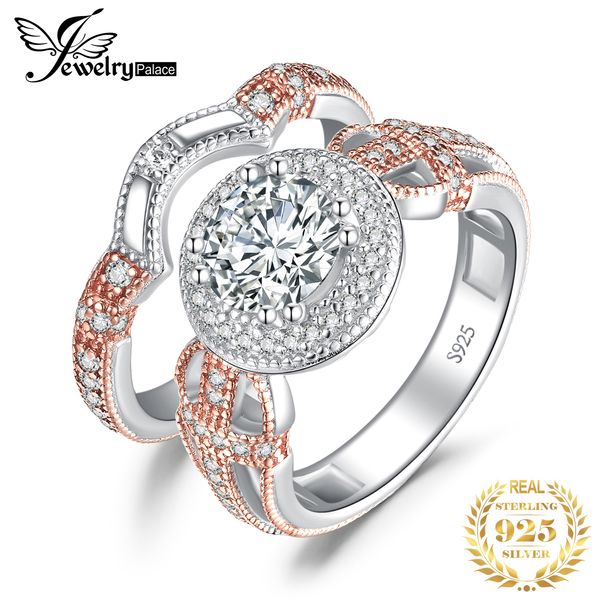 with side stones jewelry 2 pcs 925 sterling silver wedding rings for women 13ct aaaaa cz simulate diamond rose gold engagement bridal sets 2
with side stones jewelry 2 pcs 925 sterling silver wedding rings for women 13ct aaaaa cz simulate diamond rose gold engagement bridal sets 2