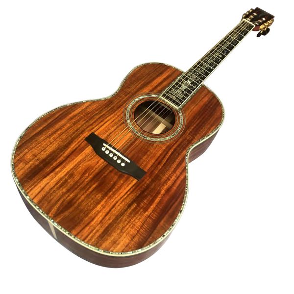 2023 39 inch full koa wood 0045 luxury black finger abalone shell inlaid acoustic wood ji
2023 39 inch full koa wood 0045 luxury black finger abalone shell inlaid acoustic wood ji