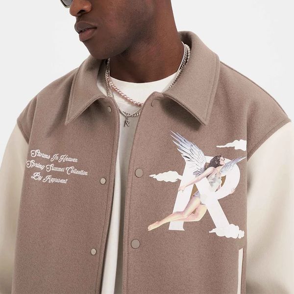 mens baseball jacket greyish brown orange casual oversized jackets outerwear men women hip hop streetwear mg230206, Black;brown
mens baseball jacket greyish brown orange casual oversized jackets outerwear men women hip hop streetwear mg230206, Black;brown