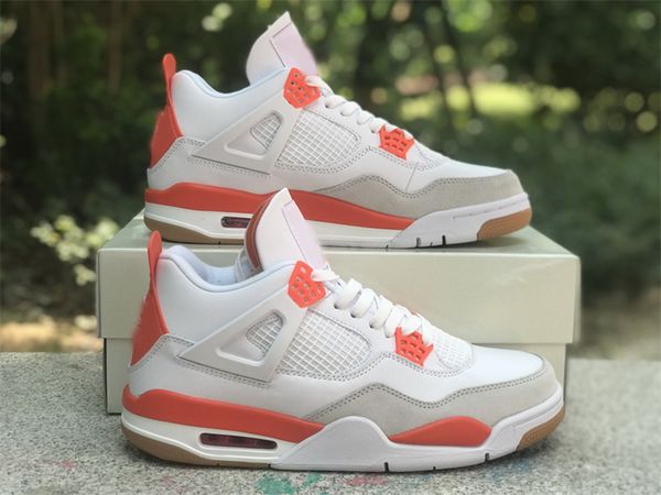 orange 4 basketball shoes for men women white 4s basketball sneaker outdoor designer sneakers breathable platform luxury sports trainers, Red;white
orange 4 basketball shoes for men women white 4s basketball sneaker outdoor designer sneakers breathable platform luxury sports trainers, Red;white