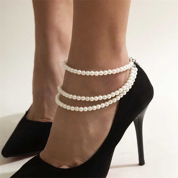 anklets ingemark 1pc multilayer tassel pearl chain women lady high heel ankle bracelet barefoot sandals prom foot party jewelry 230607, Red;blue
anklets ingemark 1pc multilayer tassel pearl chain women lady high heel ankle bracelet barefoot sandals prom foot party jewelry 230607, Red;blue
