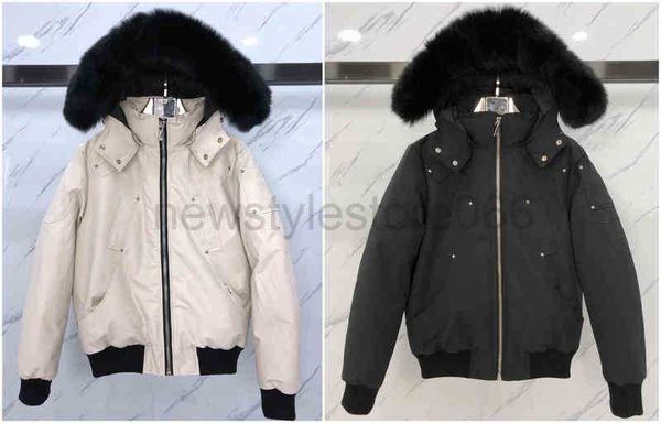 down jacket men's fur collar parka winter waterproof white duck coat cloak fashion men and women couples moose casual version to keep w, Black
down jacket men's fur collar parka winter waterproof white duck coat cloak fashion men and women couples moose casual version to keep w, Black