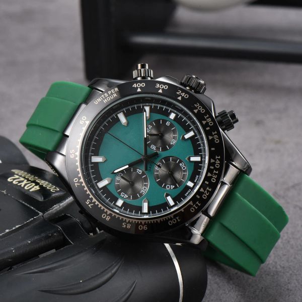 2023 luxury men's watches designer watches six hands full function watches classic resin strap watches business fashion watches, Slivery;brown
2023 luxury men's watches designer watches six hands full function watches classic resin strap watches business fashion watches, Slivery;brown