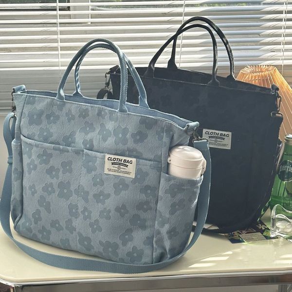 evening bags hylhexyr leisure tote canvas handbag simple women portable shoulder bag embossed polyester crossbody with zipper 230710
evening bags hylhexyr leisure tote canvas handbag simple women portable shoulder bag embossed polyester crossbody with zipper 230710