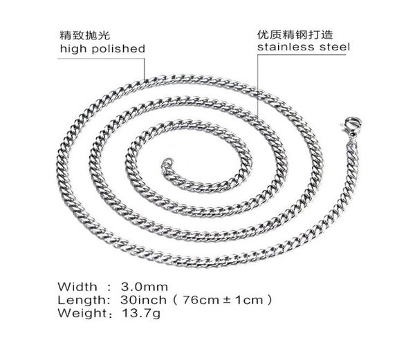 light luxury european and american fashion mens and womens cuban link chain titanium steel necklace fashion chain stainless steel 1266324, Black
light luxury european and american fashion mens and womens cuban link chain titanium steel necklace fashion chain stainless steel 1266324, Black
