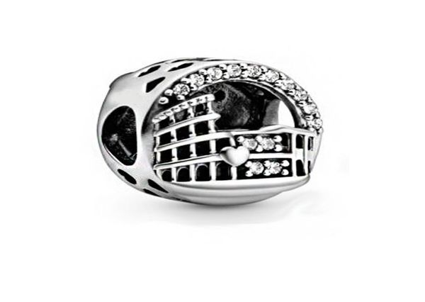 new real 925 sterling silver color rome colosseum openwork charms beads fit women gift european original bracelet diy fashion jewe6709347, Black
new real 925 sterling silver color rome colosseum openwork charms beads fit women gift european original bracelet diy fashion jewe6709347, Black