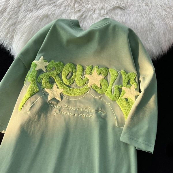 womens tshirt american letter graphic tshirt star shaped men and women loose fitting retro trend casual couple short sleeved harajuku 230707, White
womens tshirt american letter graphic tshirt star shaped men and women loose fitting retro trend casual couple short sleeved harajuku 230707, White