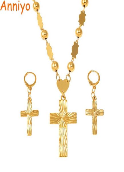 anniyo cross pendant earings balls bead chain necklaces for women micronesia pohnpei chuuk jewelry sets #159206 2106191517980, Black
anniyo cross pendant earings balls bead chain necklaces for women micronesia pohnpei chuuk jewelry sets #159206 2106191517980, Black