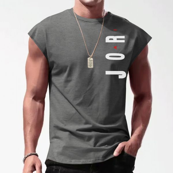 men' tank summer boys' cotton gym fitness muscle sleeveless exercise fashion breathable comfortable high end tank 230710, White;black
men' tank summer boys' cotton gym fitness muscle sleeveless exercise fashion breathable comfortable high end tank 230710, White;black