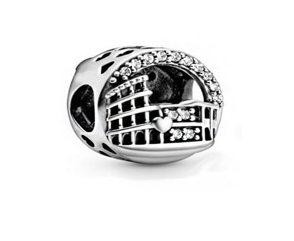 new real 925 sterling silver color rome colosseum openwork charms beads fit women gift european original bracelet diy fashion jewe1895204, Black
new real 925 sterling silver color rome colosseum openwork charms beads fit women gift european original bracelet diy fashion jewe1895204, Black
