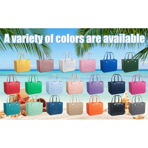 evening bags tote bag waterproof beach rubber portable travel bag p230707