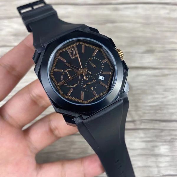 2023 men's business fashion bgl watches quartz watches designer watches six hand full function watches classic resin strap, Slivery;brown
2023 men's business fashion bgl watches quartz watches designer watches six hand full function watches classic resin strap, Slivery;brown