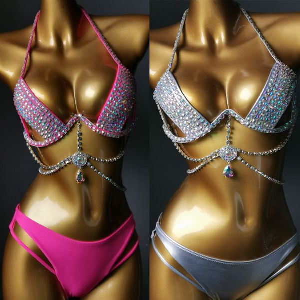 women's swimwear fashion luxury bra body jewellry for women bikini body chain swimsuit performances show party jewelry gifts 230707, White;black
women's swimwear fashion luxury bra body jewellry for women bikini body chain swimsuit performances show party jewelry gifts 230707, White;black