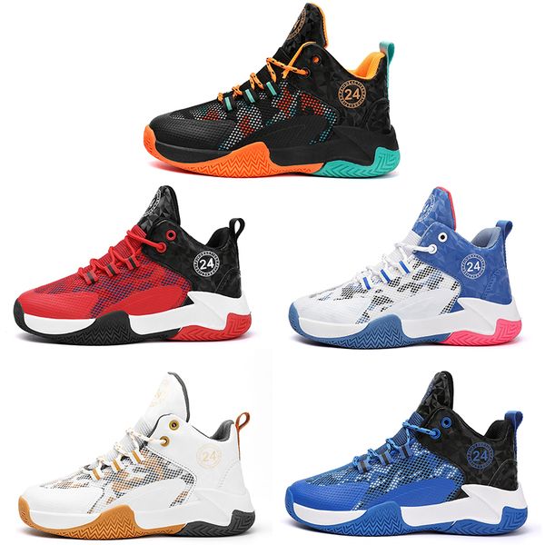 multi-colored kid basketball shoes men women white blue black orange red golden mens trainers outdoor sports sneakers
multi-colored kid basketball shoes men women white blue black orange red golden mens trainers outdoor sports sneakers
