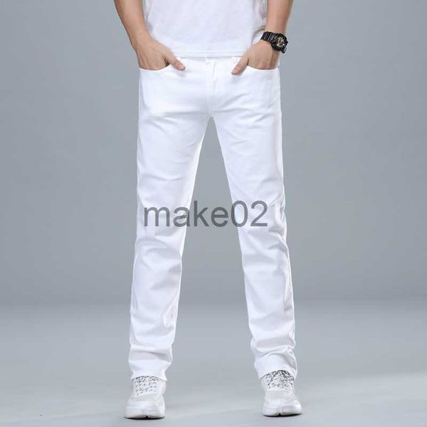 men's jeans classic style men's regular fit white jeans business fashion denim advanced stretch cotton trousers male brand pants x, Blue
men's jeans classic style men's regular fit white jeans business fashion denim advanced stretch cotton trousers male brand pants x, Blue