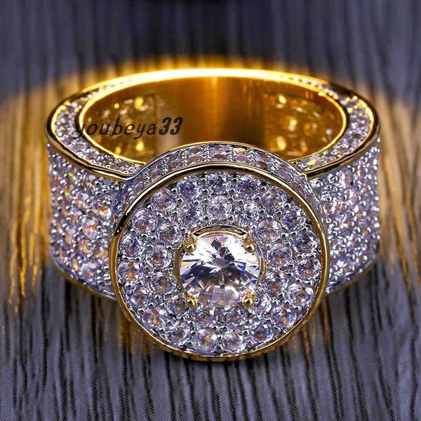 new personalized 18k gold plated white cz zirconia round rings diamond hip hop punk jewelry gifts for men women 17mm size 7-11 wholesale, Golden;silver
new personalized 18k gold plated white cz zirconia round rings diamond hip hop punk jewelry gifts for men women 17mm size 7-11 wholesale, Golden;silver
