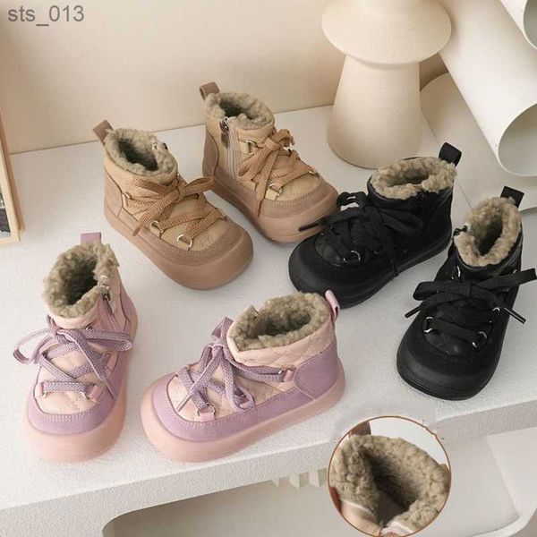 children' short boots 2022 winter thick velvet boys and girls' retro thick soled low rise high board shoes l230518, Black;grey
children' short boots 2022 winter thick velvet boys and girls' retro thick soled low rise high board shoes l230518, Black;grey