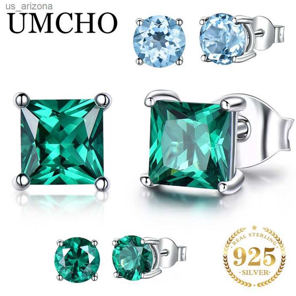 umcho 925 sterling silver earrings women's jewelry twelve birthstone pierced women's earrings engagement party emerald jewelry l23, Golden;silver
umcho 925 sterling silver earrings women's jewelry twelve birthstone pierced women's earrings engagement party emerald jewelry l23, Golden;silver