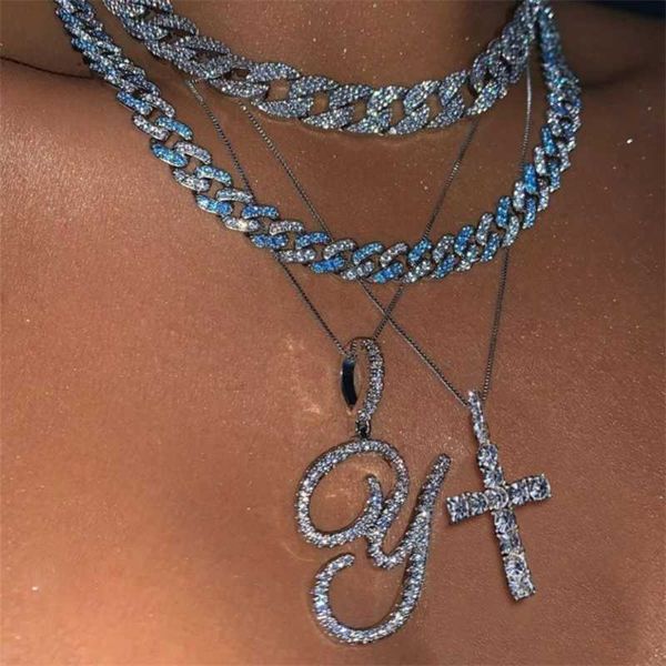 pendant necklaces new a z cursive letter initial cz necklace for women bling rhinestone alphabet metal rope chain fashion jewelry 230613, Silver
pendant necklaces new a z cursive letter initial cz necklace for women bling rhinestone alphabet metal rope chain fashion jewelry 230613, Silver