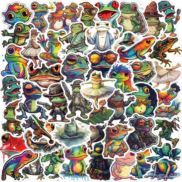 50pcs colorful trippy frog stickers aesthetic vinyl waterproof sticker graffiti kids toy skateboard car motorcycle bicycle sticker decals wh
50pcs colorful trippy frog stickers aesthetic vinyl waterproof sticker graffiti kids toy skateboard car motorcycle bicycle sticker decals wh