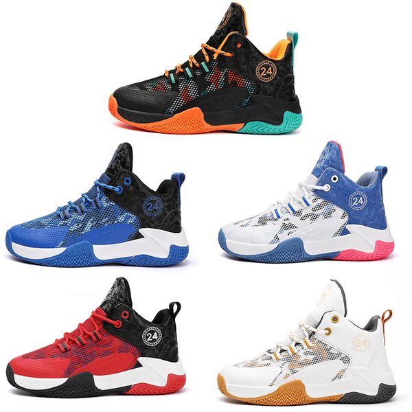 kid basketball shoes boy girl breathable white blue black orange red golden mens trainers outdoor sports
kid basketball shoes boy girl breathable white blue black orange red golden mens trainers outdoor sports