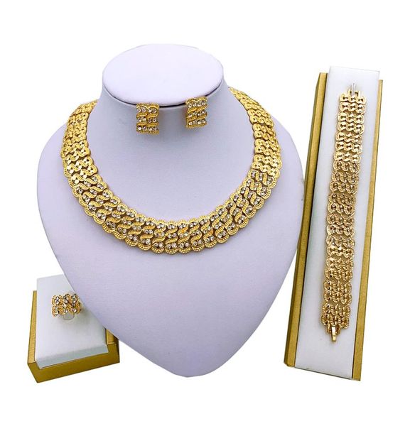 fashion dubai women jewelry big round crystal necklace bracelet earrings ring indian party fashion jewelry setsa2449502, Black
fashion dubai women jewelry big round crystal necklace bracelet earrings ring indian party fashion jewelry setsa2449502, Black