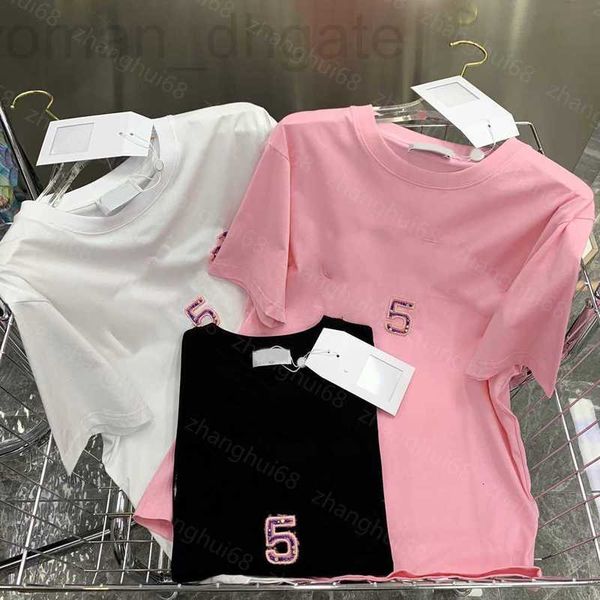 women's t-shirt designer 23ss tee womens womens clothing round neck pure cotton handmade beads embroidered alphabet simple short sleeve, White
women's t-shirt designer 23ss tee womens womens clothing round neck pure cotton handmade beads embroidered alphabet simple short sleeve, White