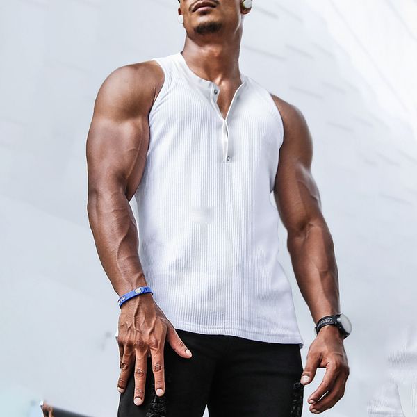 men' tank men' tank solid henley neck casual breathable sleeveless sports gym t-shirt european 230710, White;black
men' tank men' tank solid henley neck casual breathable sleeveless sports gym t-shirt european 230710, White;black