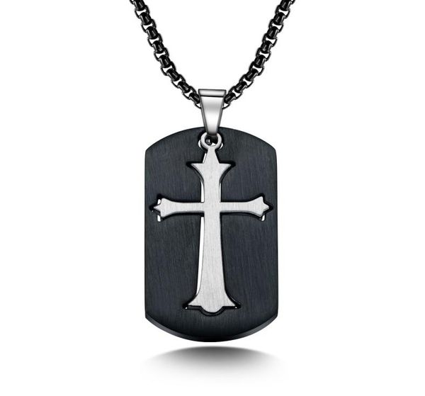 cross necklace pendant for men stainless steel titanium sliver square cards men jewelry necklace for mens gifts2515456, Silver
cross necklace pendant for men stainless steel titanium sliver square cards men jewelry necklace for mens gifts2515456, Silver