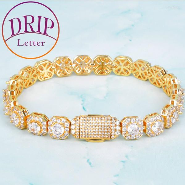 link bracelets drip letter clustered tennis bracelet for men real copper iced out fashion charm hip hop jewelry rock street style, Black
link bracelets drip letter clustered tennis bracelet for men real copper iced out fashion charm hip hop jewelry rock street style, Black