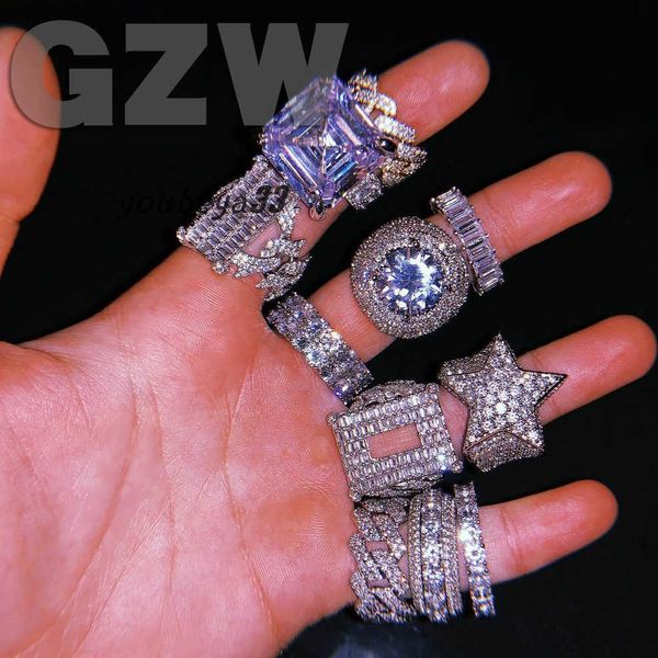 fashion iced out cluster rings square rectanglepentagram cuban mens hip hop finger ring band wedding gold bling cz cubic zirconia jewelry bi, Golden;silver
fashion iced out cluster rings square rectanglepentagram cuban mens hip hop finger ring band wedding gold bling cz cubic zirconia jewelry bi, Golden;silver