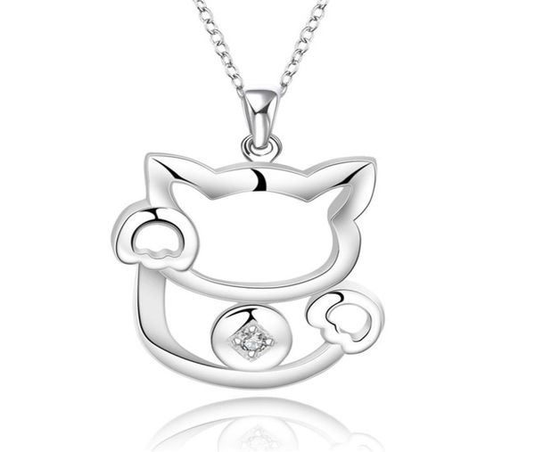 plated sterling silver necklace 18 inches lucky cat shape zircon pendant necklace dhsn591 925 silver plate pendant necklaces j7086739
plated sterling silver necklace 18 inches lucky cat shape zircon pendant necklace dhsn591 925 silver plate pendant necklaces j7086739