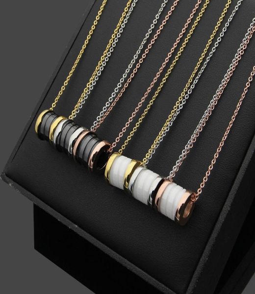 classic titanium steel black and white ceramic pendant necklaces for women men 18k gold plated love chain necklace fashion accesso1270310, Silver
classic titanium steel black and white ceramic pendant necklaces for women men 18k gold plated love chain necklace fashion accesso1270310, Silver