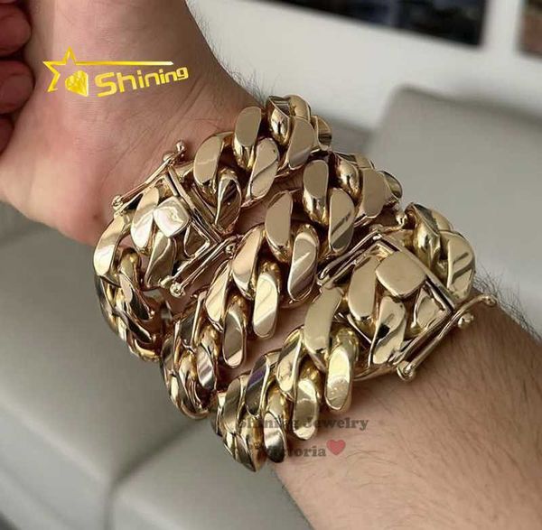 14k gold plating miami cuban link hip hop 22mm 9.5" 250g solid silver 999 cuban link bracelet
14k gold plating miami cuban link hip hop 22mm 9.5" 250g solid silver 999 cuban link bracelet