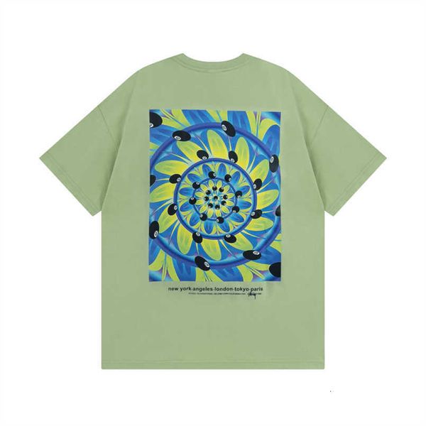 2023 new mens t-shirts stussys shirt no.8 bowling short sleeve womens summer european american fashion hip hop sunflower printed cotton loos, White;black
2023 new mens t-shirts stussys shirt no.8 bowling short sleeve womens summer european american fashion hip hop sunflower printed cotton loos, White;black