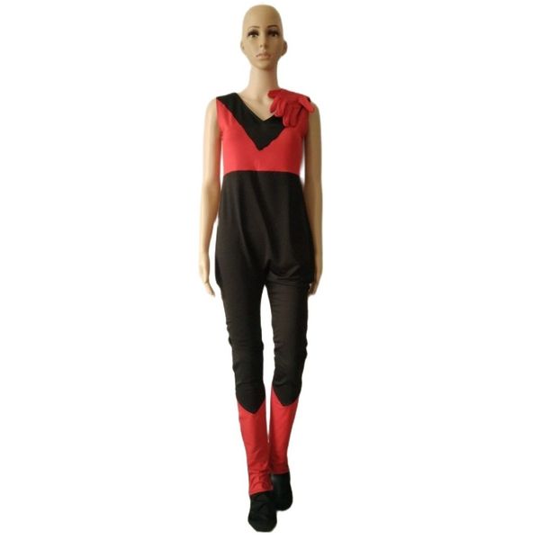 fashion cosplay girls black&red sleeveless catsuit spandex zentai jumpsuit halloween party club fancy dress with long gloves
fashion cosplay girls black&red sleeveless catsuit spandex zentai jumpsuit halloween party club fancy dress with long gloves