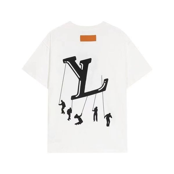 designer t shirts mens t shirts men shirt summer casual round neck short sleeved letter printing fashion couple's same clothing, White;black
designer t shirts mens t shirts men shirt summer casual round neck short sleeved letter printing fashion couple's same clothing, White;black