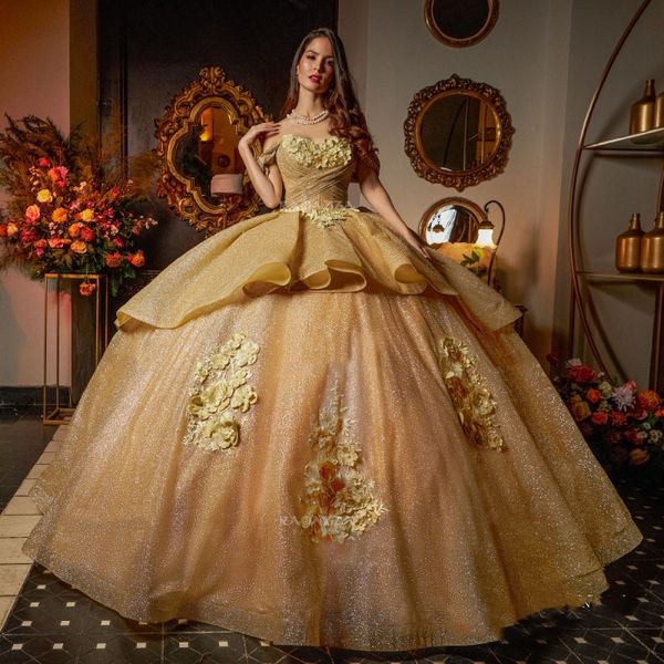 gold shiny spaghetti straps tiered quinceanera dress ball gown bling crystal appliques lace 3dflower corset vestido de 15 anos, Blue;red
gold shiny spaghetti straps tiered quinceanera dress ball gown bling crystal appliques lace 3dflower corset vestido de 15 anos, Blue;red