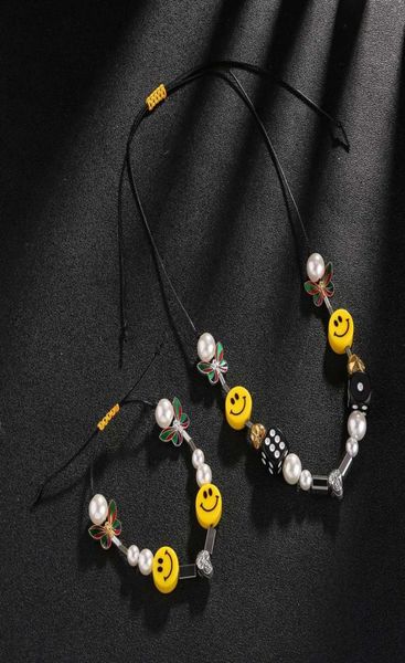 link asap rocky wu yifan same hip hop personality dice pearl butterfly skull smile necklace9128256, Silver
link asap rocky wu yifan same hip hop personality dice pearl butterfly skull smile necklace9128256, Silver