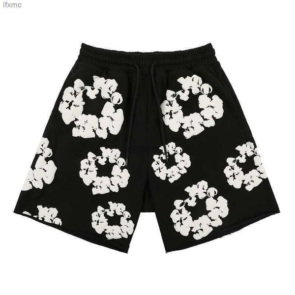 men's shorts readymade co branded denim tears kapok street trendy fashion foam cloud printing casual uogg, White;black
men's shorts readymade co branded denim tears kapok street trendy fashion foam cloud printing casual uogg, White;black